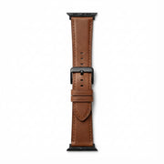 Horlogeband van volnerf leer