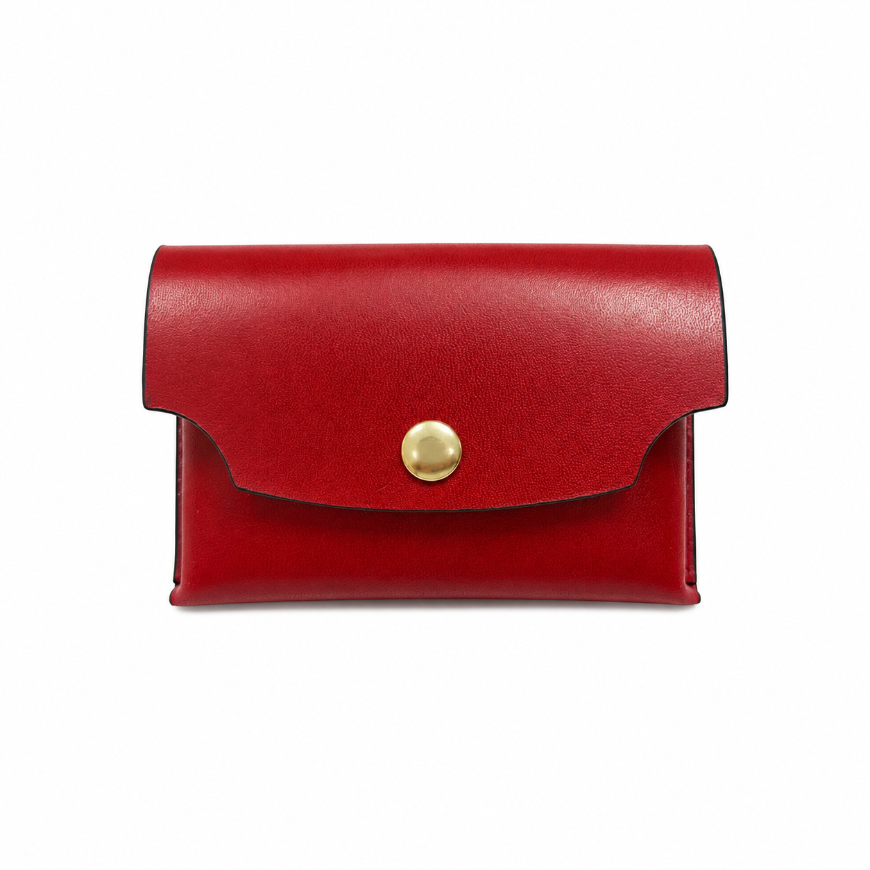 Handcrafted Full-Grain Leather Snap Wallet