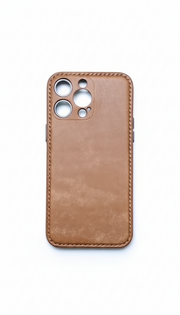 Volnerfleer Unibody iPhone-hoesje – De kunst van puur leer