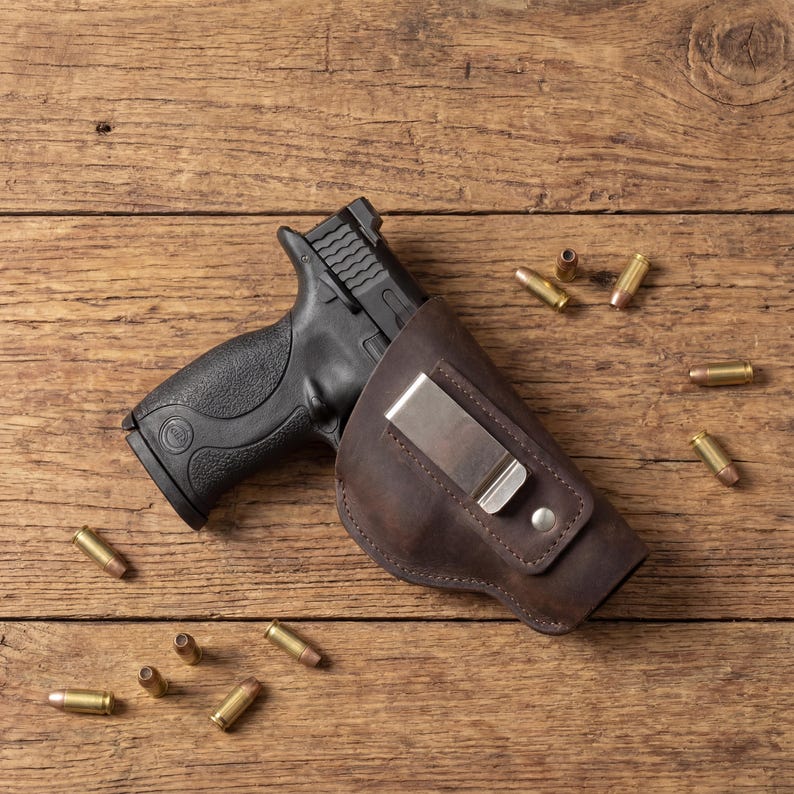 Læder pistolhylster