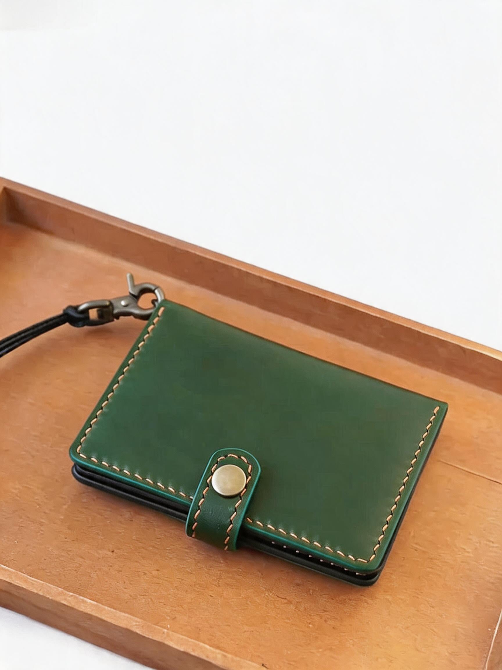 Genuine Leather Card Holder Wallet